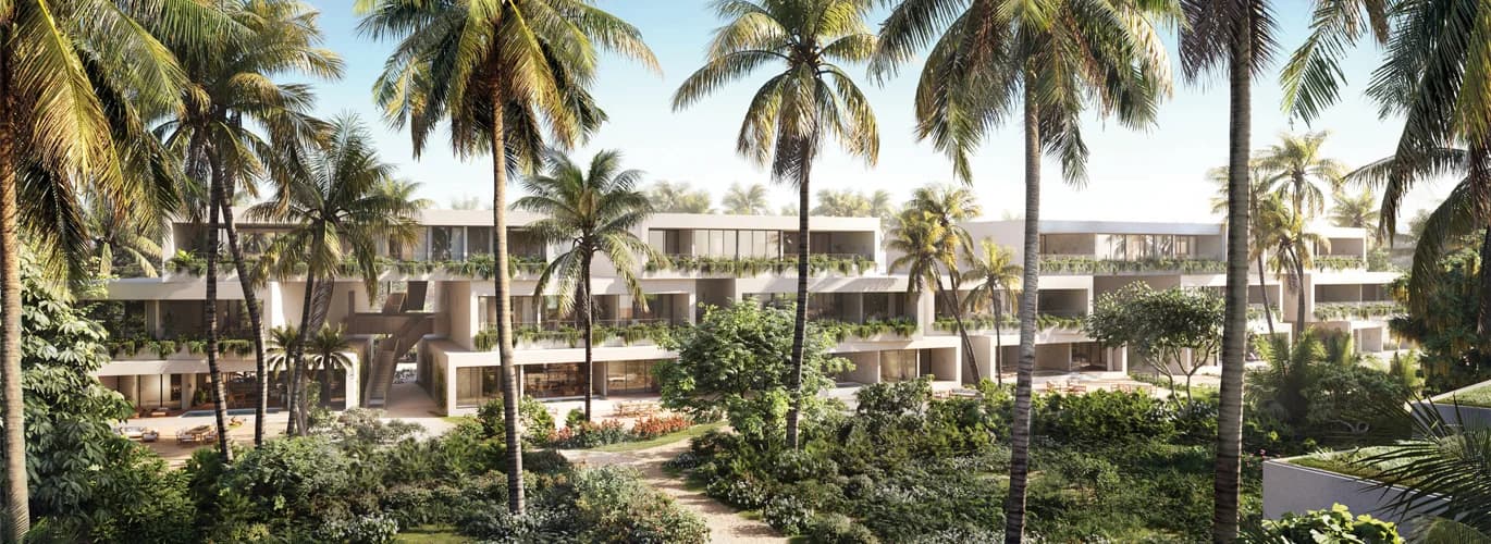 Obra de hotel Four Seasons en Miches con sistemas de impermeabilización Grupo Cobian en ejecución