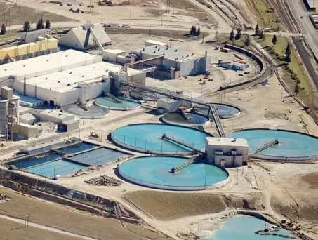 Depósito de agua potable revestido con membrana Tecnopol DW
