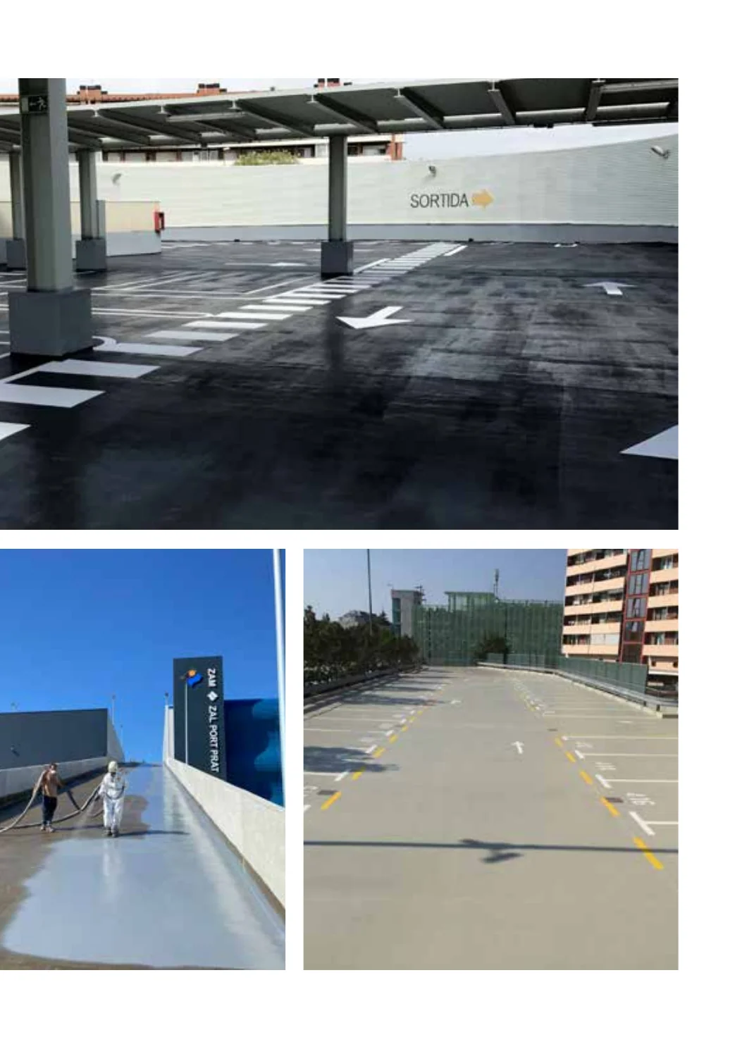 Diagrama de capas del sistema Tecnopol para parqueo y tráfico vehicular