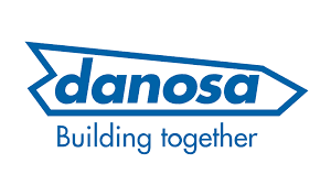 Logo de Danosa — fabricante español de impermeabilizantes