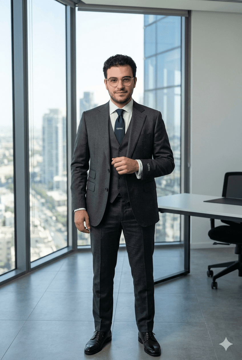 Retrato de Javier Herrera, Director de Finanzas y Ventas de COTEC